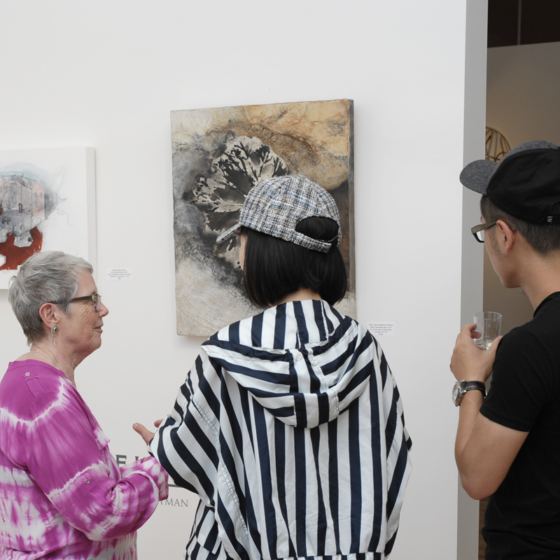 Michael Pittman and Carol Bajen-Gahm vernissage at Sivarulrasa Gallery