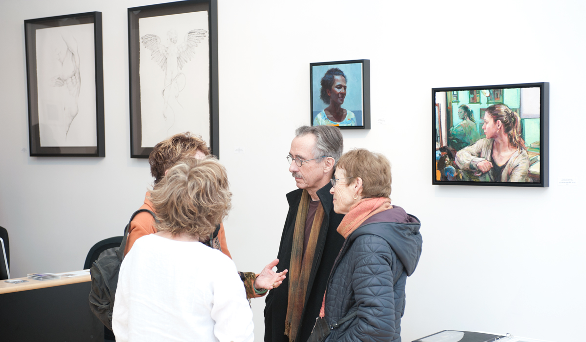 Caroline Ji, Adrienne Dagg, Sue Adams at Sivarulrasa Gallery