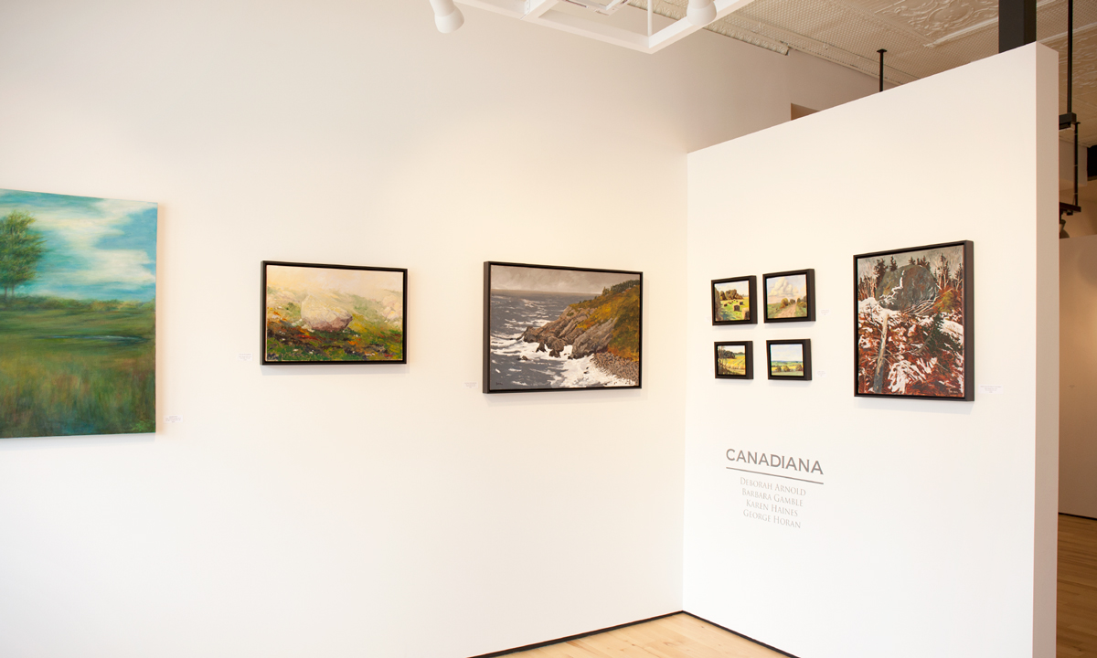 Canadiana at Sivarulrasa Gallery: Deborah Arnold, Barbara Gamble, George Horan, Karen Haines