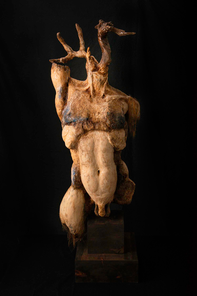 Sue Adams sculpture at Sivarulrasa Gallery