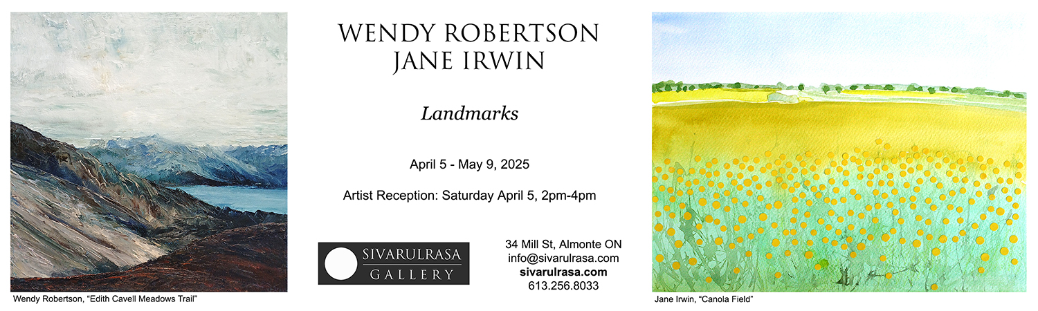 Wendy Robertson and Jane Irwin at Sivarulrasa Gallery