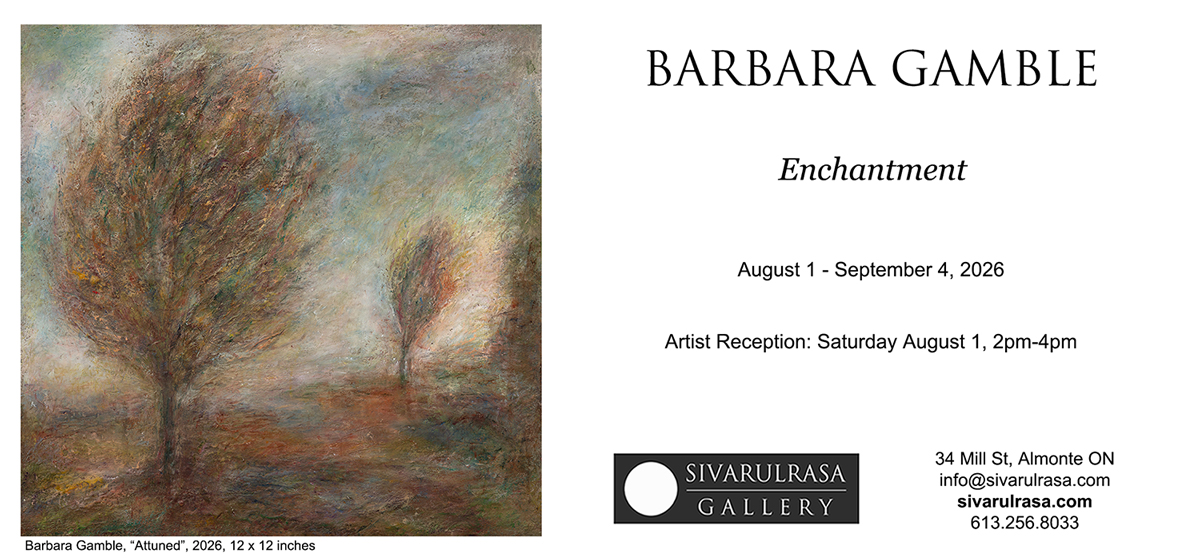 Barbara Gamble at Sivarulrasa Gallery